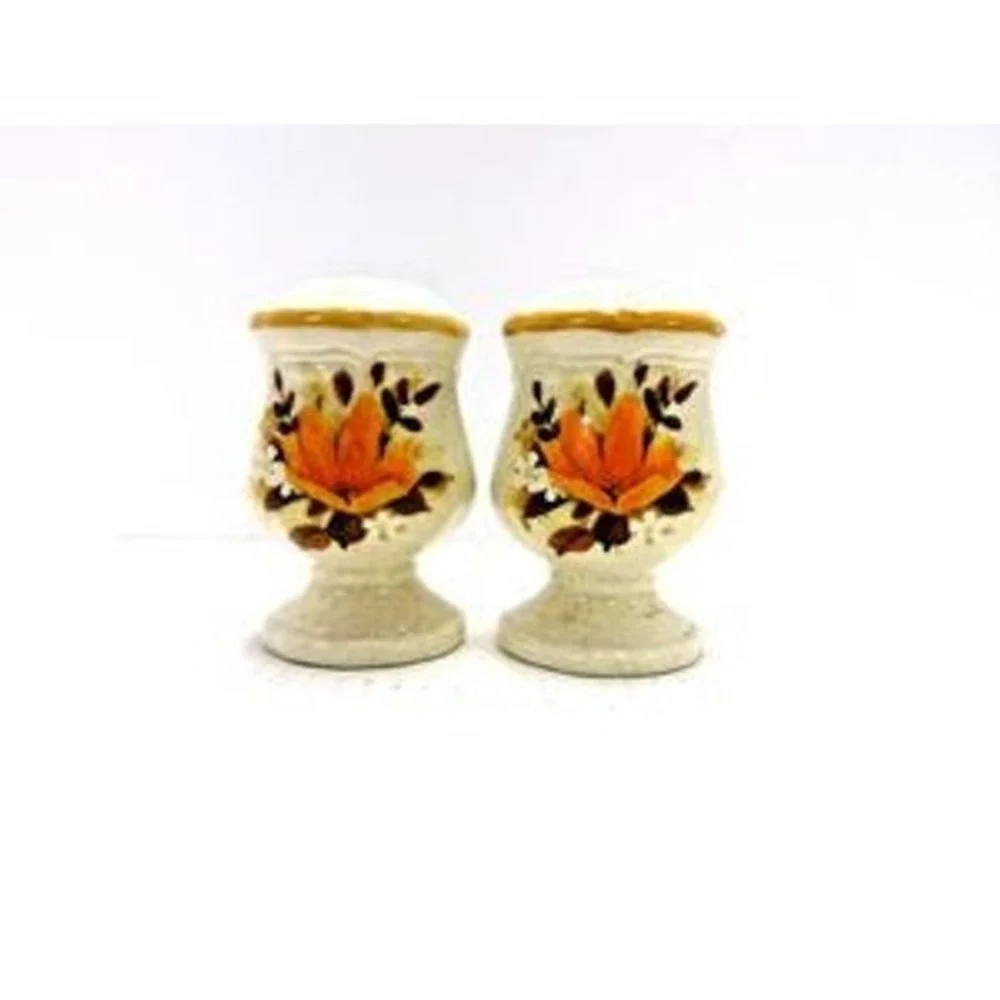 Vintage Mikasa Sunny Side Salt & pepper Shakers Model EB802 3.5